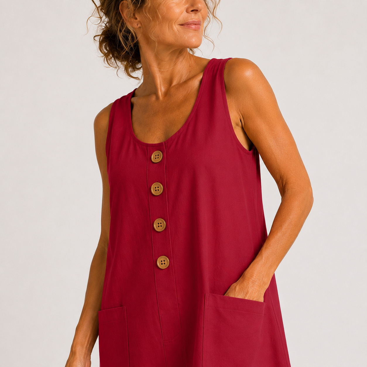 Quinn™ — Pocket Linen Sundress
