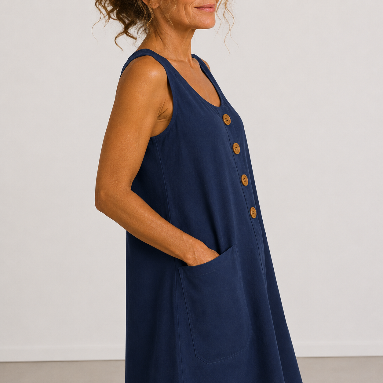 Quinn™ — Pocket Linen Sundress
