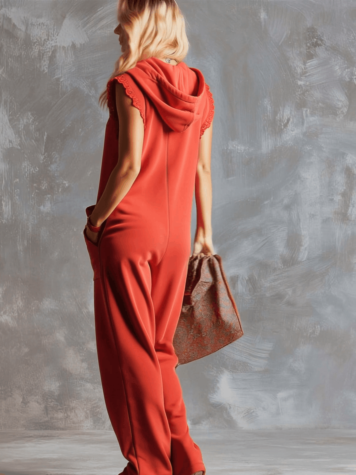 Sienna™ — Hooded Zip Jumpsuit
