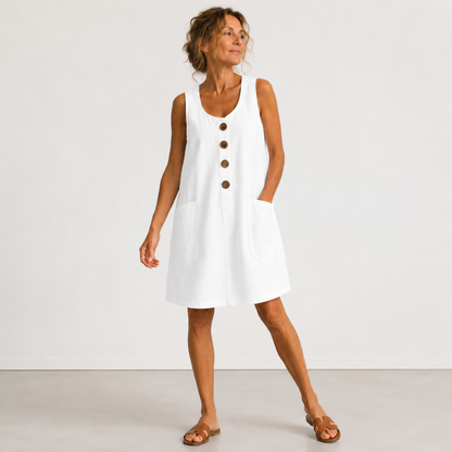 Quinn™ — Pocket Linen Sundress