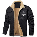 The Broadway™ — Longhorn Sherpa Trucker Jacket