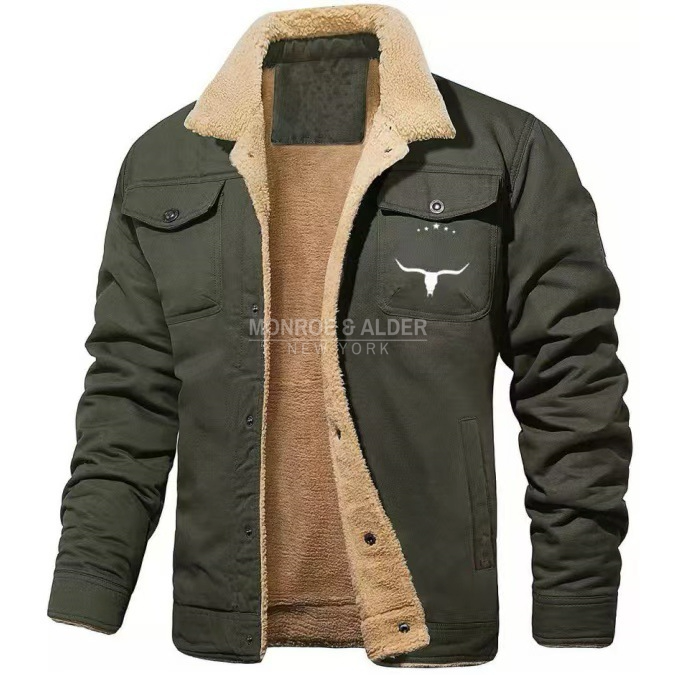 The Broadway jacket in olive green