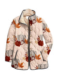 Nell™ — Pumpkin Harvest Quilted Jacket