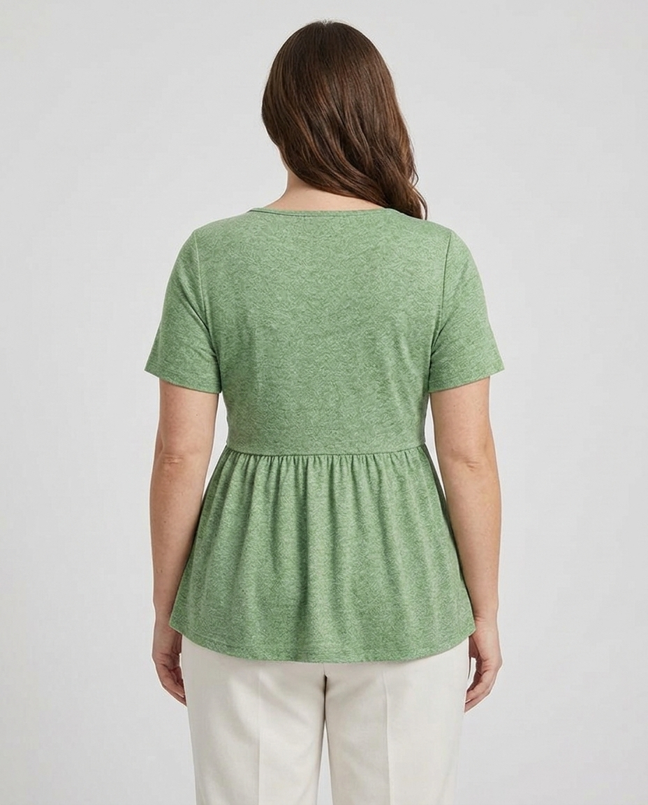 Palmer™ — Crossover Peplum Blouse
