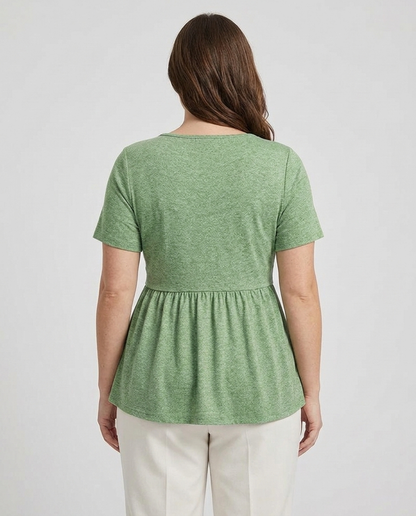Palmer™ — Crossover Peplum Blouse