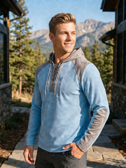 Holden hoodie in light blue