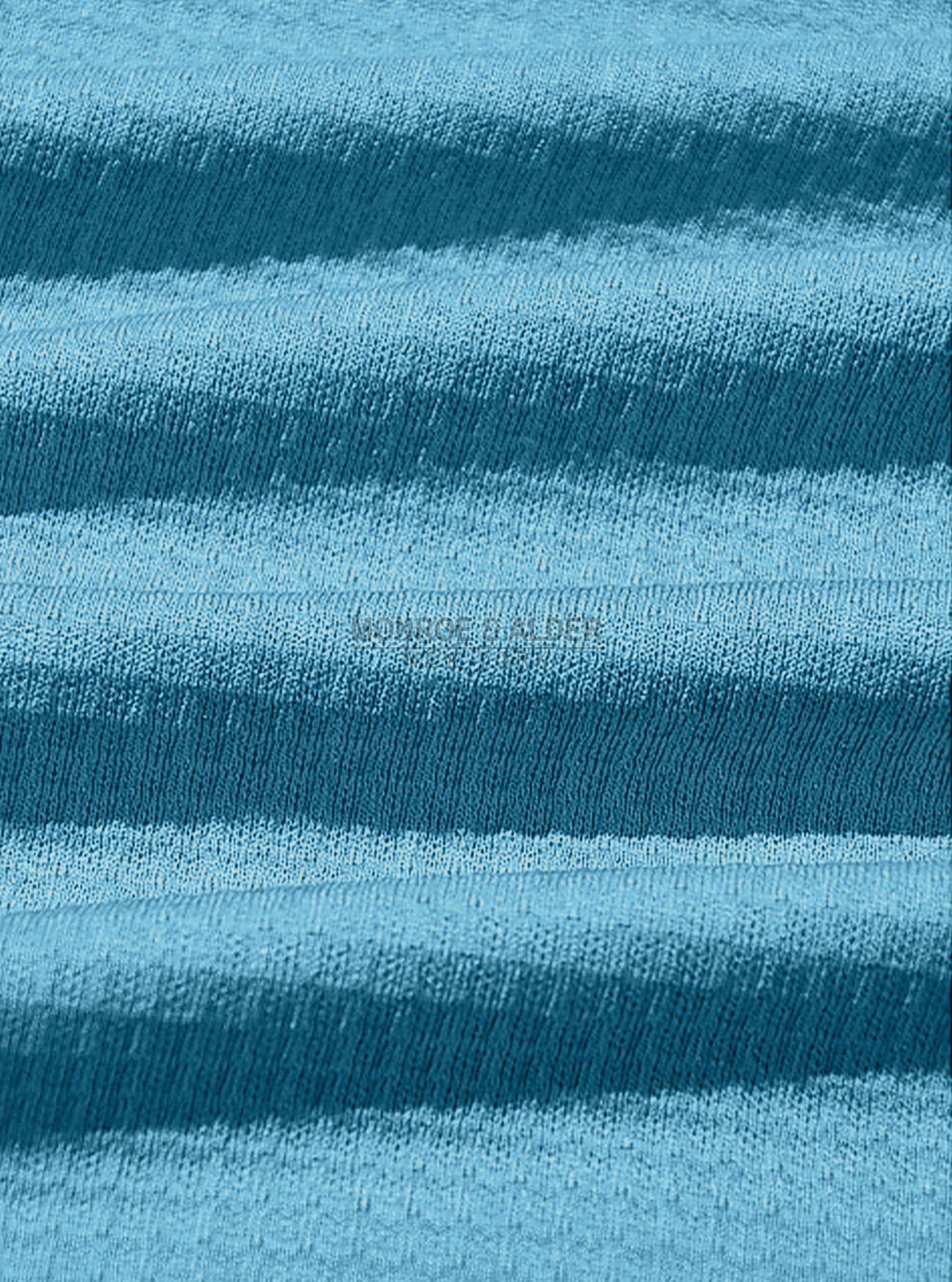 Waffle-knit fabric up close
