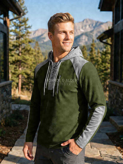 Holden hoodie in olive green
