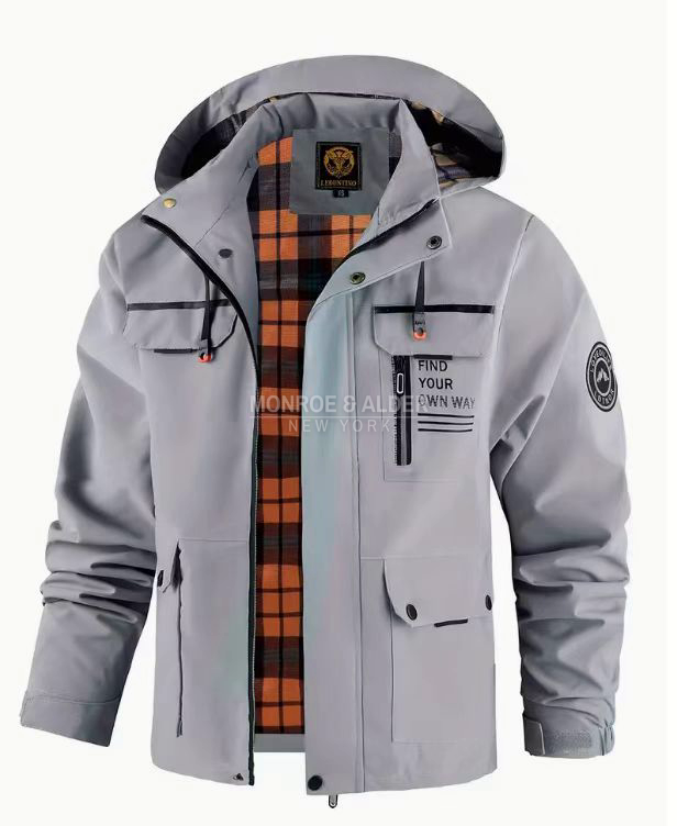The Manhattan jacket in light gray