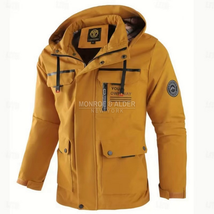 The Manhattan jacket in mustard