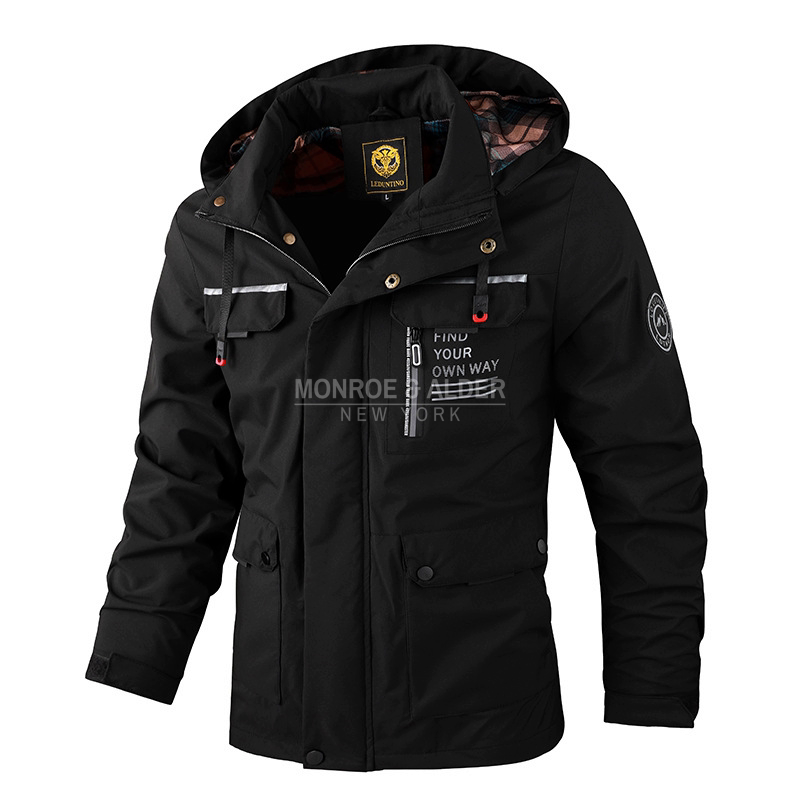The Manhattan jacket in black
