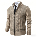 Porter™ — Cable Knit Zip Cardigan
