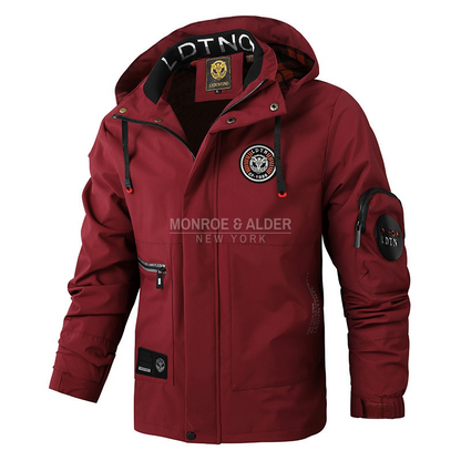 The SoHo jacket in red