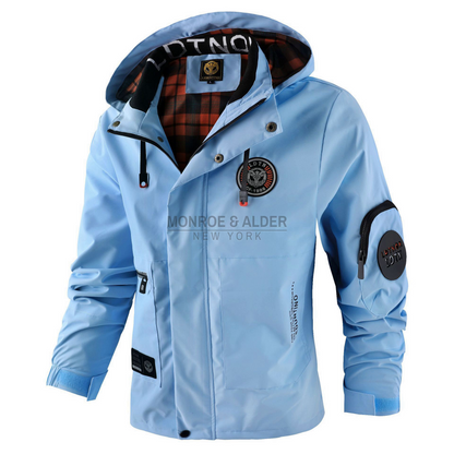 The SoHo jacket in light blue