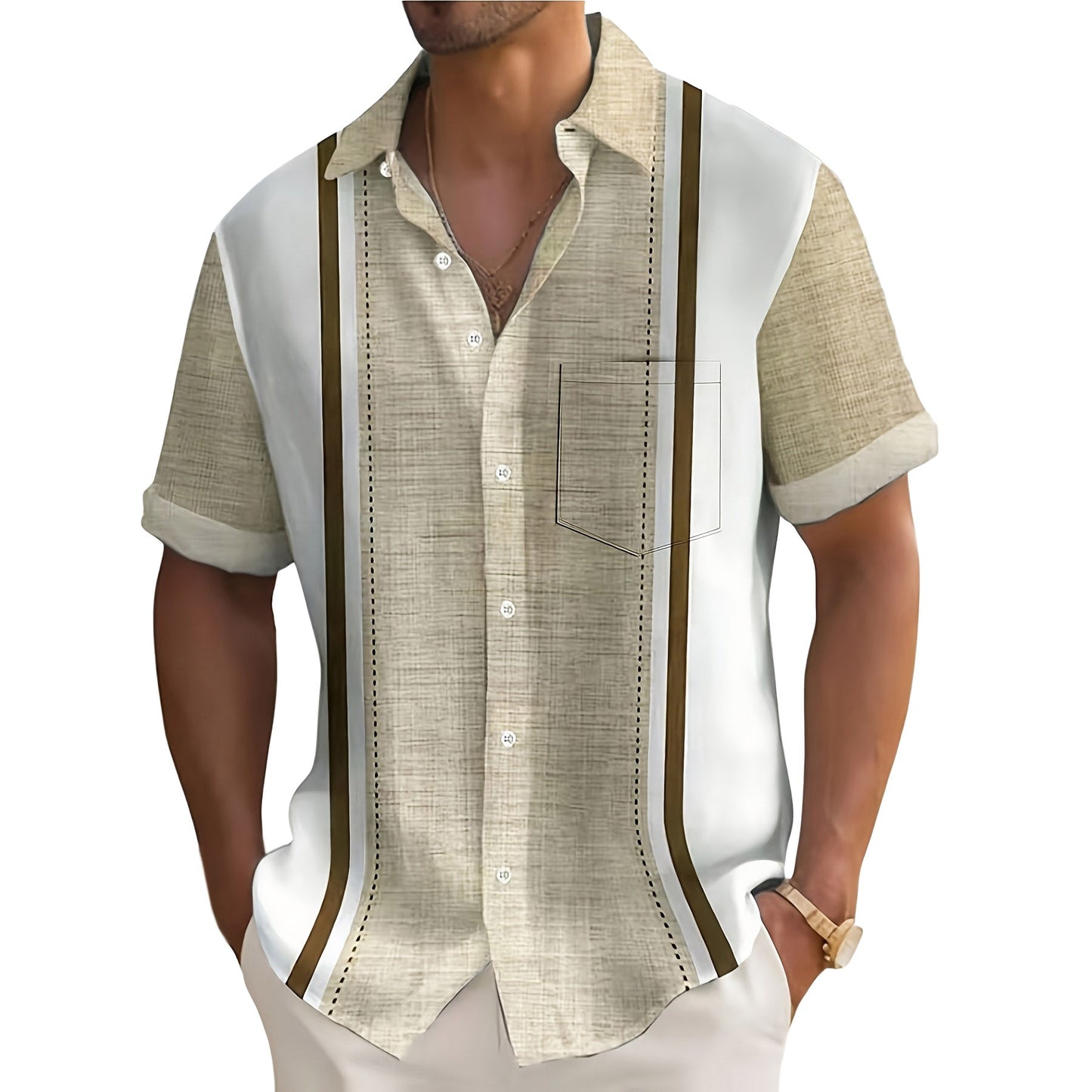 Hudson™ — Striped Resort Shirt